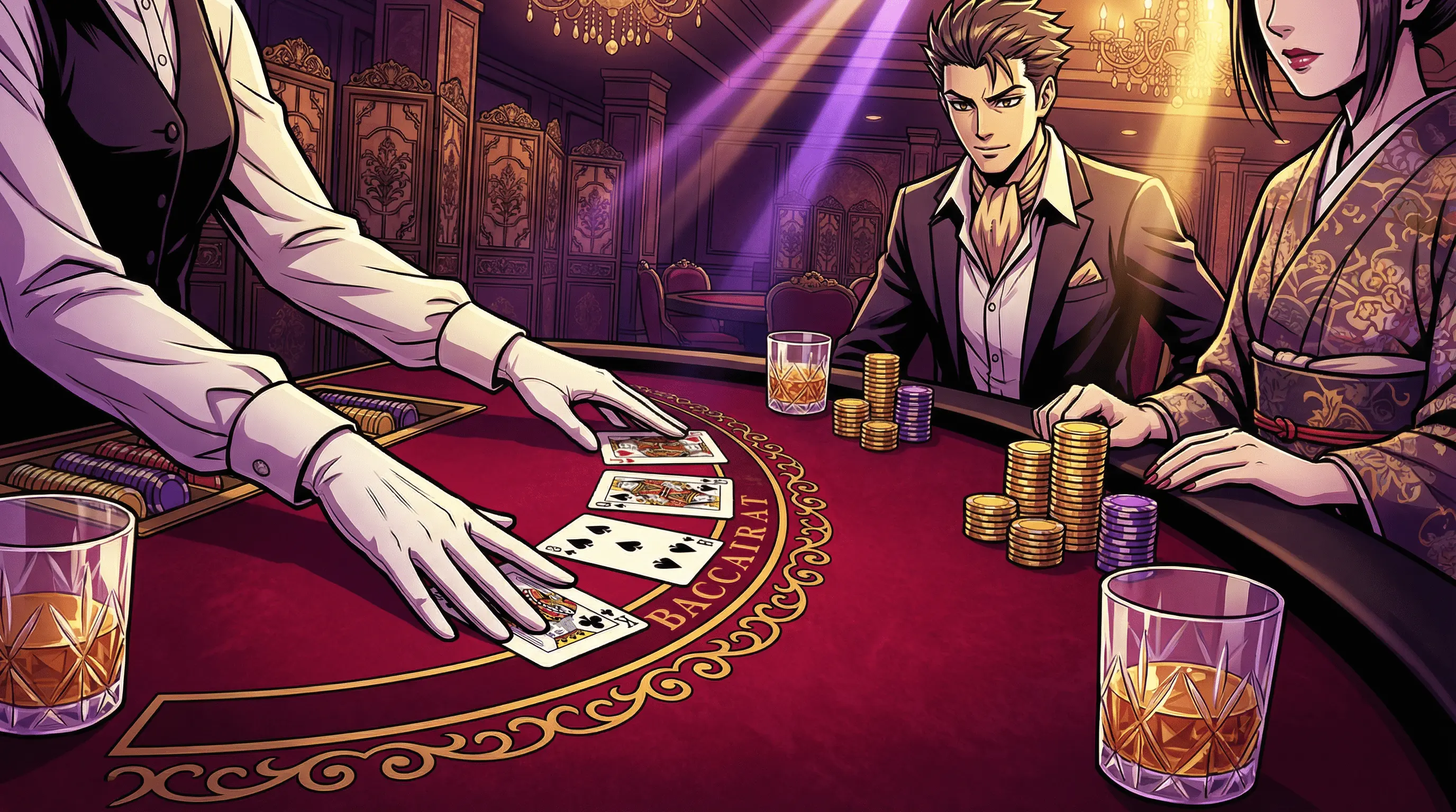 Bacará 222bet - Jogo de Bacará Online